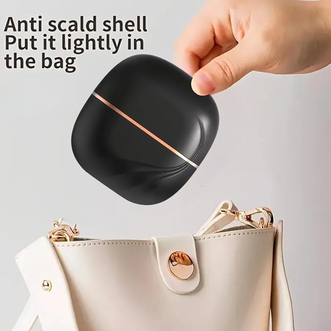 Wireless Portable Straight Hair Comb with Lid